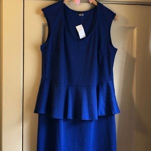 NWT Deb Peplum Dress
